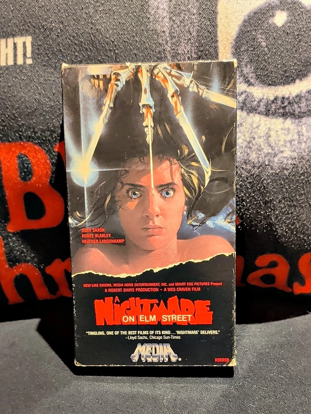 45 A Nightmare on Elm Street VHS Horror Movie Tape